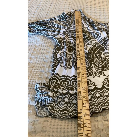 INC International Concepts Top Size ? Large Cropped Rounded Elastic Neckline - Picture 8 of 9